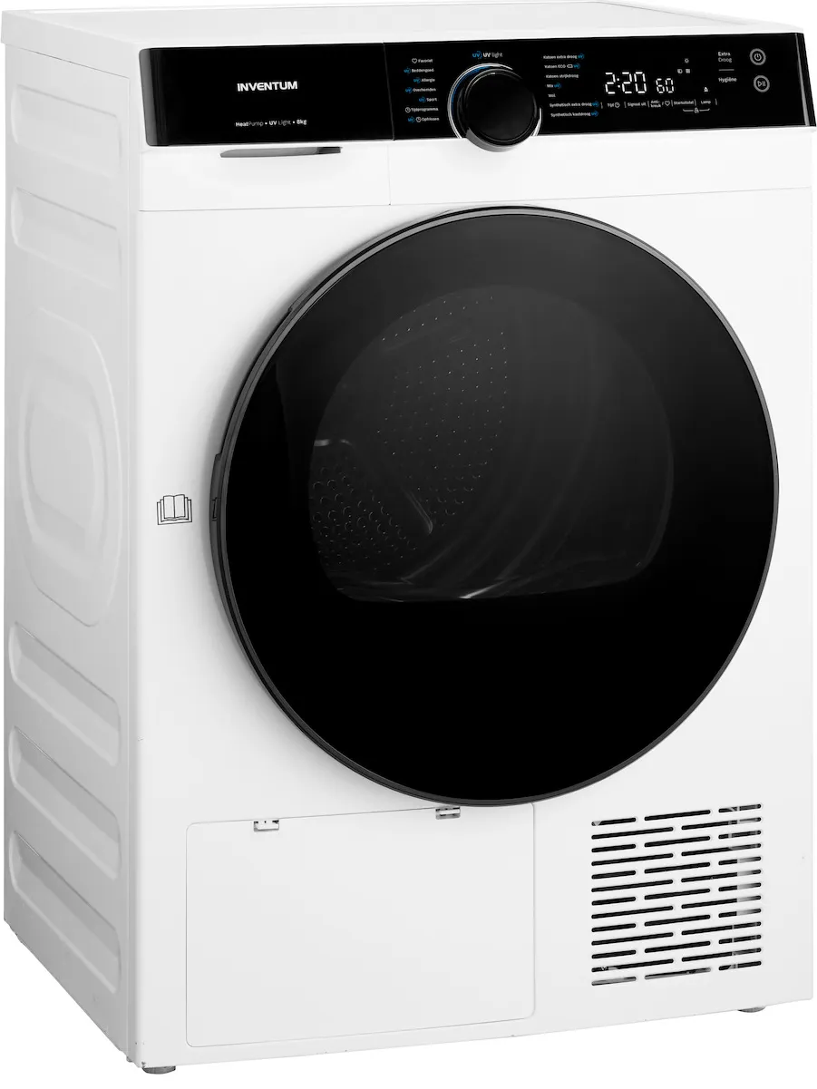 Inventum VDW8030W warmtepompdroger wit, foto 3