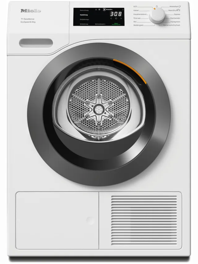 Miele TEC 655 WP Excellence Warmtepompdroger Wit