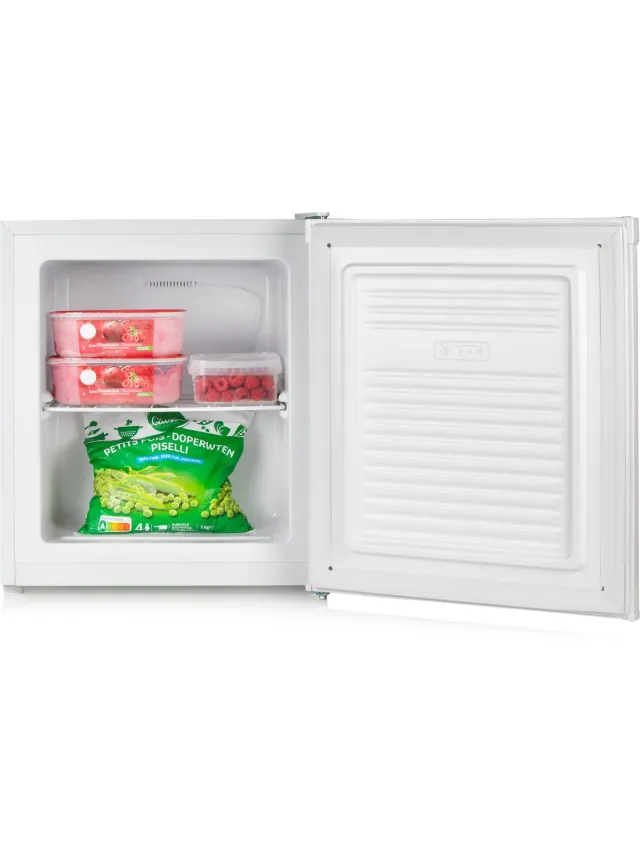 PRIMO PR146DV Mini Vriezer - Diepvries Klein - Vrijstaand - 33L - D - Wit