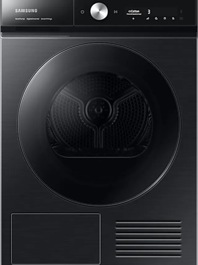 Samsung Bespoke DV90BB9445GBS2 - Warmtepompdroger - Zwart - 5 jaar garantie in Nederland