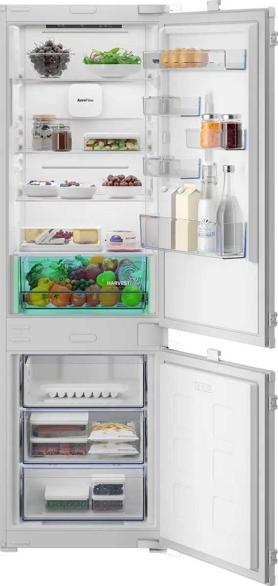 Beko B3BCNA294HS | Inbouw koelvriescombinatie | 178 cm | Nofrost | Sleepdeur