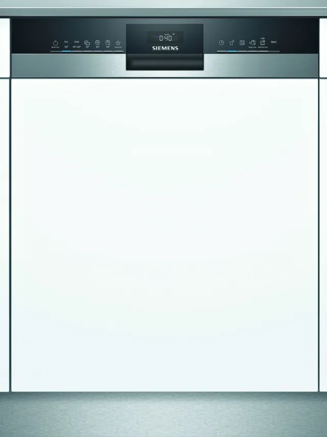 Siemens iQ300 SN53HS30AE vaatwasser Semi-ingebouwd 13 couverts Wit