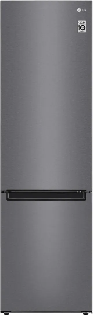 LG GBP62DSFR koel-vriescombinatie 384L met DoorCooling+™ voor sneller en gelijkmatiger koelen, Fresh Converter™ voor optimale bewaartemperaturen, Linear Cooling™ voor minder temperatuurschommelingen en energiezuinige Linear Inverter Compressor. Grafiet;Roestvrijstaal