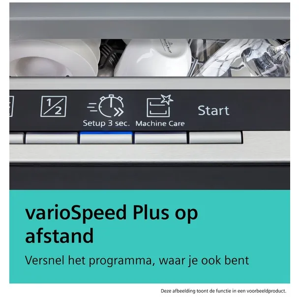 Siemens SN23EW03LE vrijstaande vaatwasser wit, foto 3