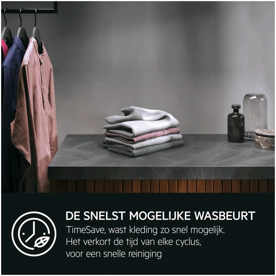 AEG LE6ONYX wasmachine, 9 kg voorlader, zwart, foto 2