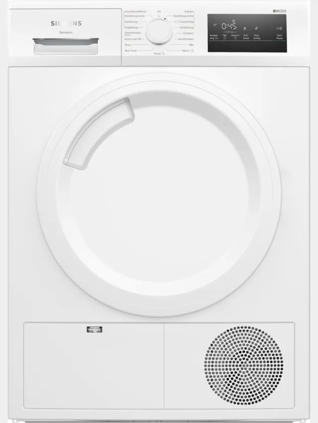 Siemens WT43H200NL - iQ300 - Warmtepompdroger - Energielabel A++ Wit