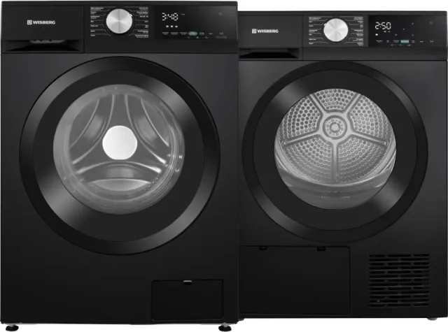 Wisberg WBWM1A4B9NB HygienicSteam + Wisberg WBDR1BB9NB SwiftDry