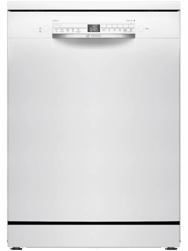 Bosch SMS2HTW02E vrijstaande vaatwasser wit