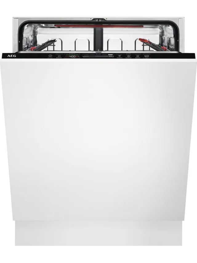 AEG FSE63CBC 7000 serie GlassCare - Inbouwvaatwasser - 13 couverts Wit
