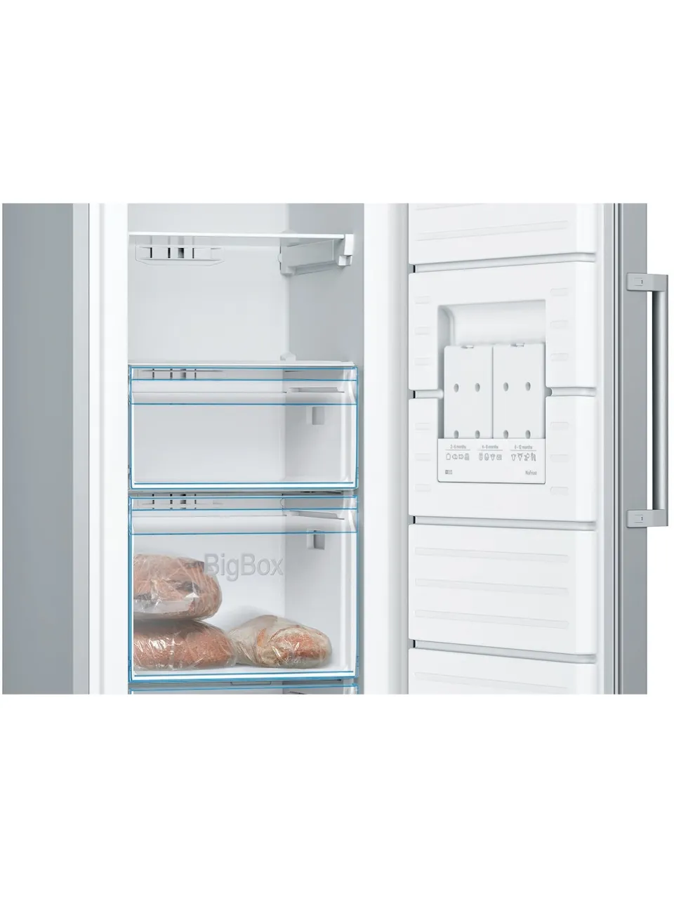 Bosch GSN33VLEP Vrieskast Grijs, foto 4