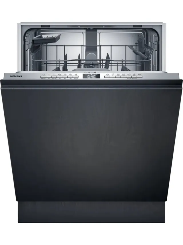 Siemens SX63HX15TE - iQ300 - Inbouwvaatwasser - 60 cm - XXL (extra hoog) - Energielabel D - Home Connect Niet van toepassing