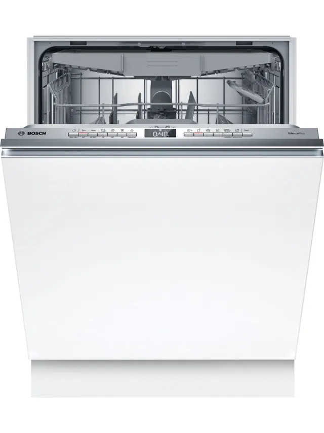 Bosch SMV4EMX71S - Serie 4 - Inbouwvaatwasser - 60 cm - Energielabel B - Home Connect Wit