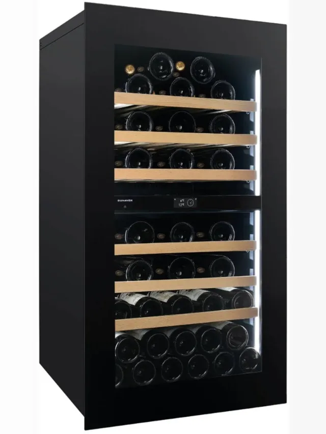 Dunavox Noble-56 Inbouw Wijnkoelkast DVN-56.146DB.TO Nismaat 105 cm Zwart