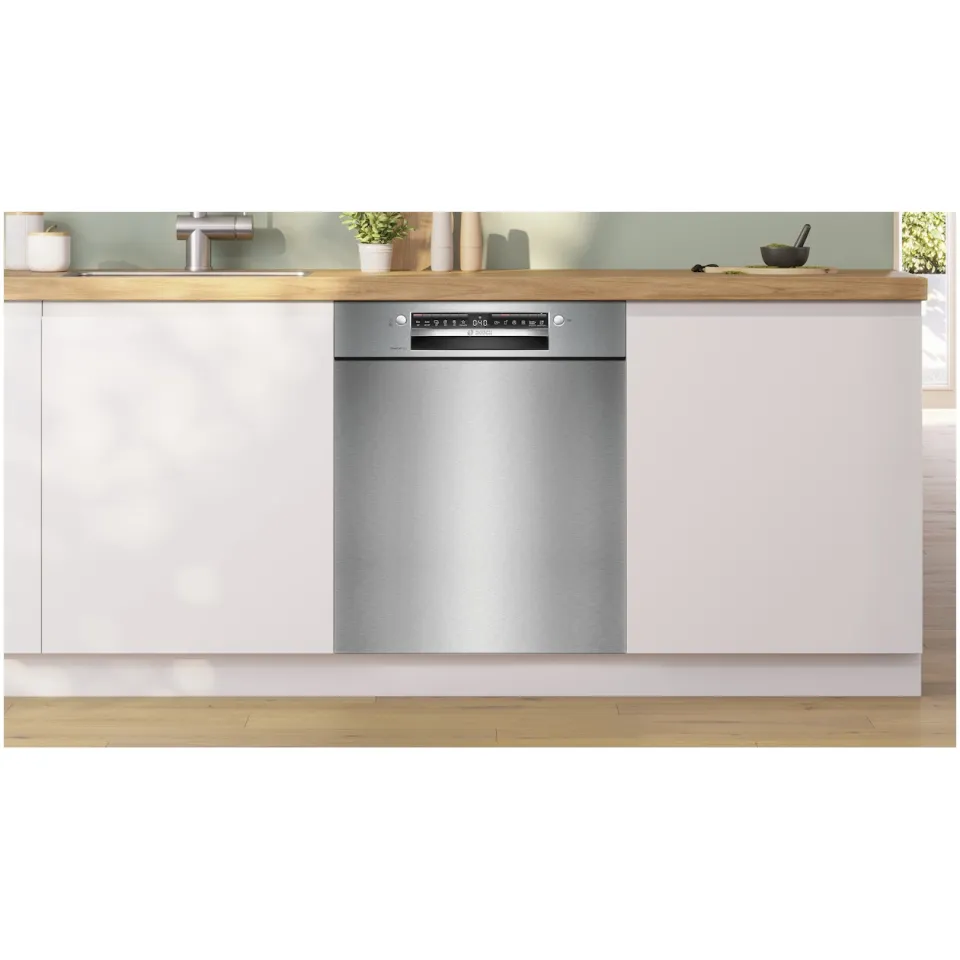 Bosch SMU4EVS08E onderbouw vaatwasser grijs, foto 3
