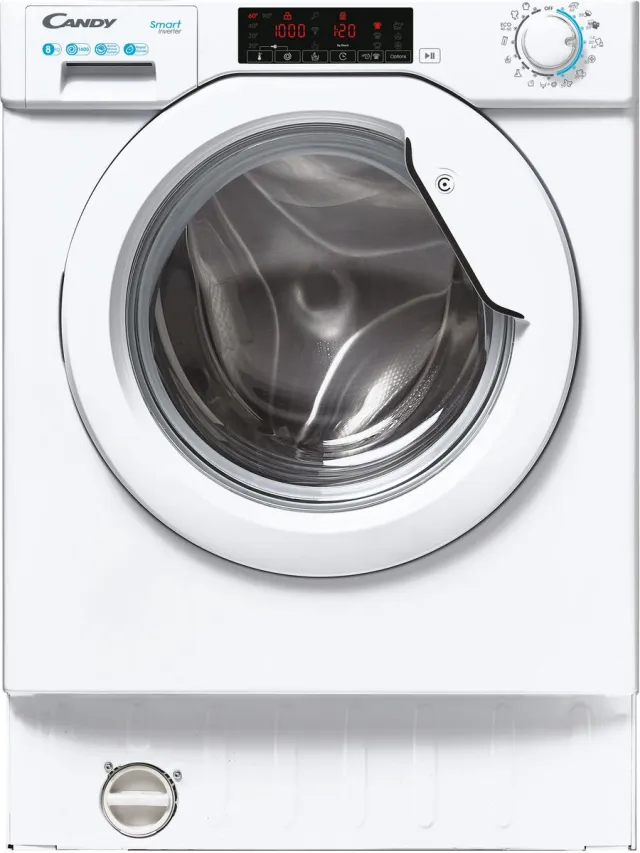 Candy Smart Inverter CBW 48TWME-S wasmachine Voorlader 8 kg 1351 RPM Niet van toepassing
