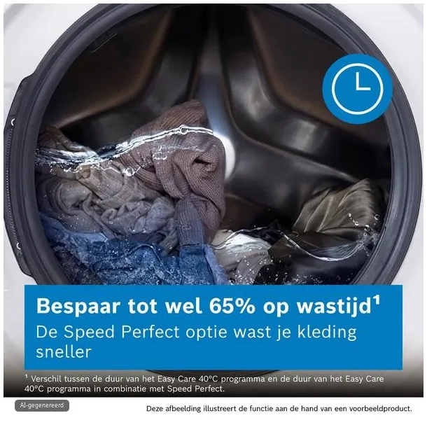 Bosch WGB264ABNL wasmachine voorlader, 11 kg wit, foto 2
