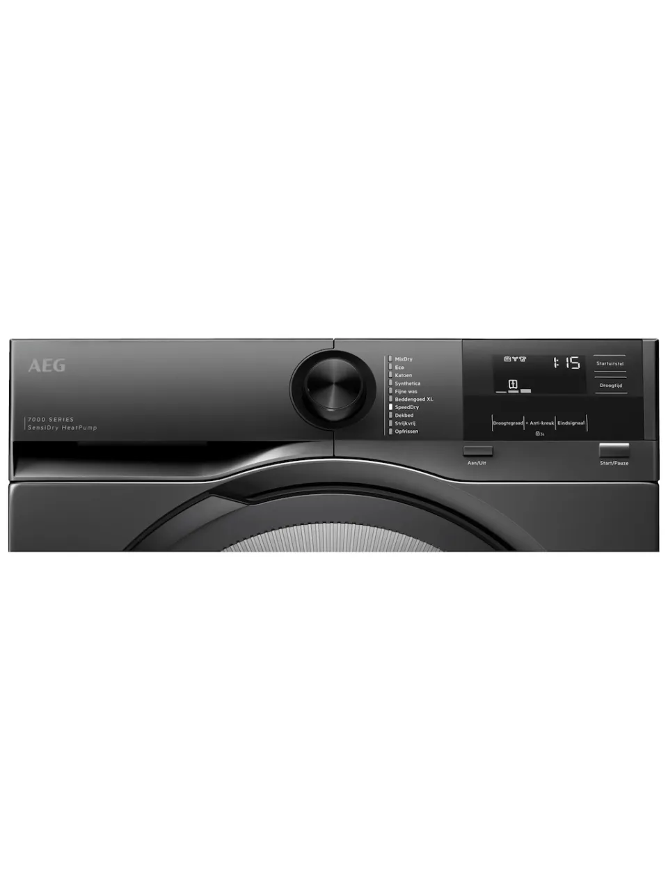 AEG TE7ONYX warmtepompdroger zwart