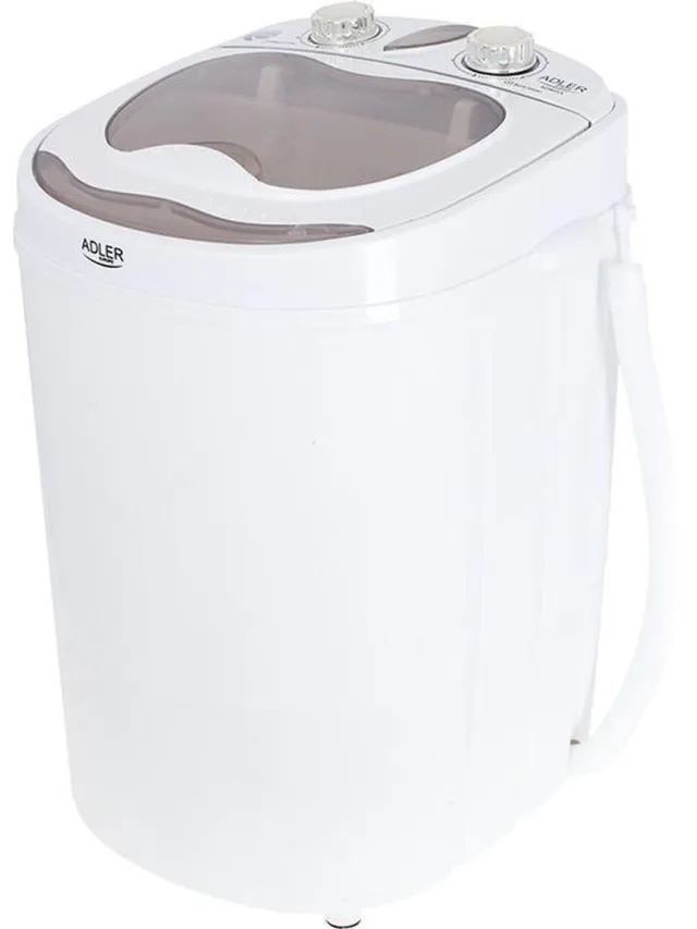 Adler AD8055 - Mini wasmachine met centrifuge wit