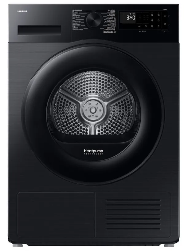 Samsung DV9UDG52A0ABEN warmtepompdroger zwart