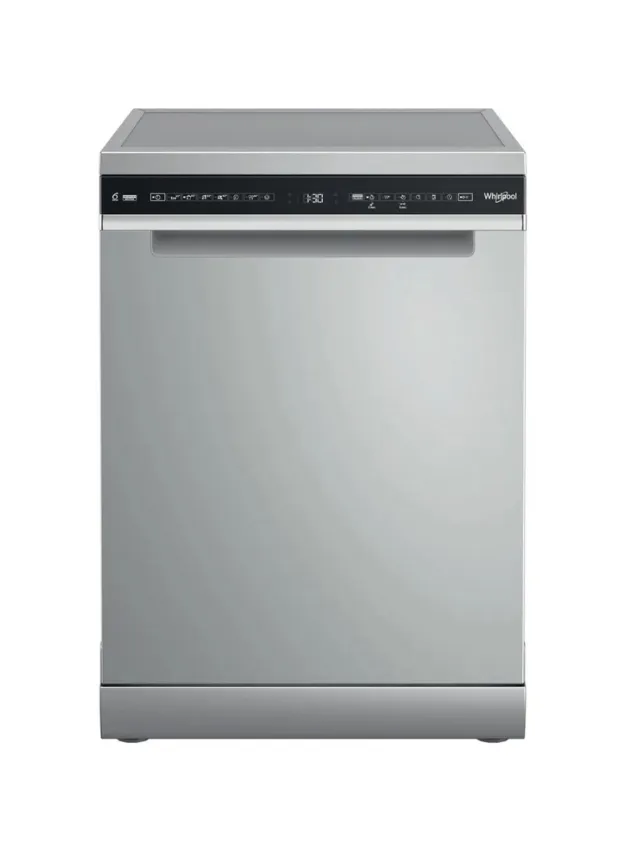 Whirlpool W7F HS31 S Vrijstaand 15 couverts Zilver