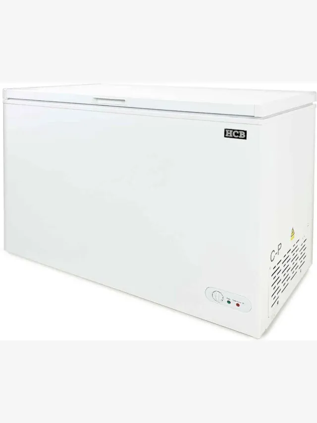 HCB Professionele Horeca vriezer - Vrieskist met klapdeksel - 247 liter - 230V - Diepvries koffer - 56x116.5x84 cm (DxBxH) - 46 kg - 1431 Wit