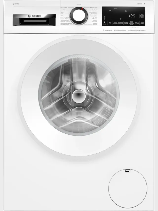 Bosch WGG244F0FG wasmachine, 9 kg voorlader met stoom Wit