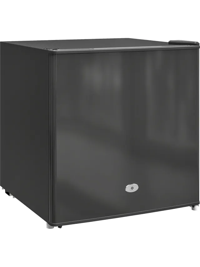 Homcom Vrieskist Staal, Kunststof 47L x 44,2B x 48,8H cm Zwart