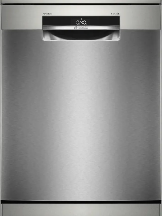 Bosch SMS6ZCI11F geborsteld staal