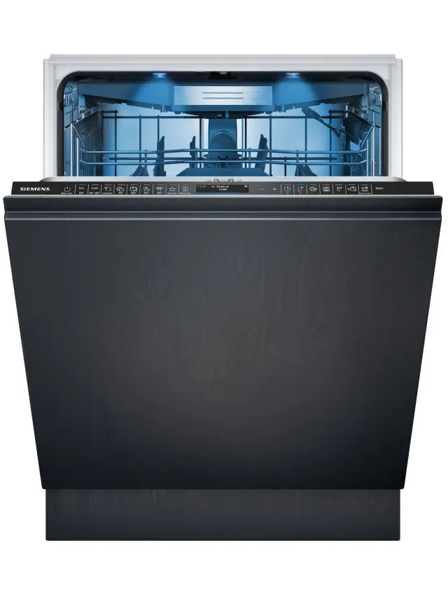 Siemens SN87YX02CE inbouw vaatwasser, 14 couverts Zwart