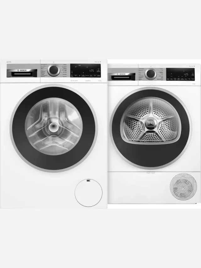 Bosch WGG244FLNL i-DOS + Bosch WQG233DLNL