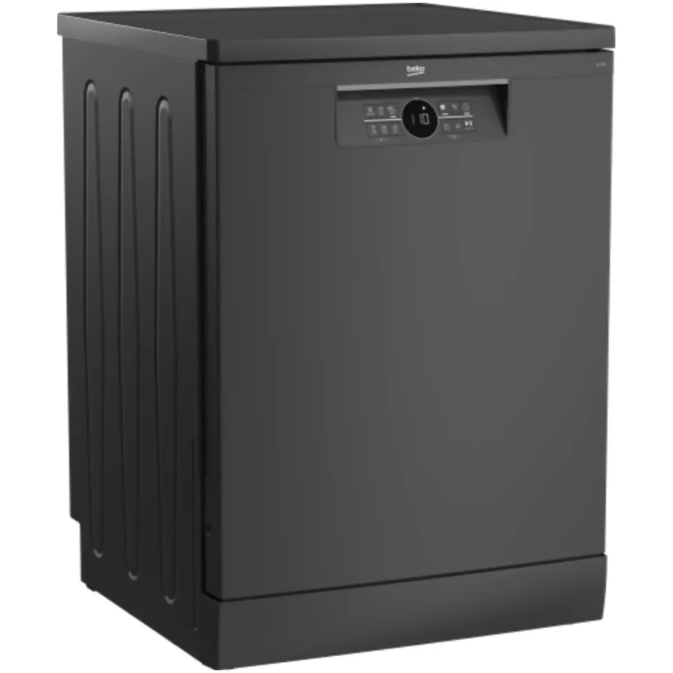 Beko BDFN26460G vrijstaande vaatwasser grijs, foto 2