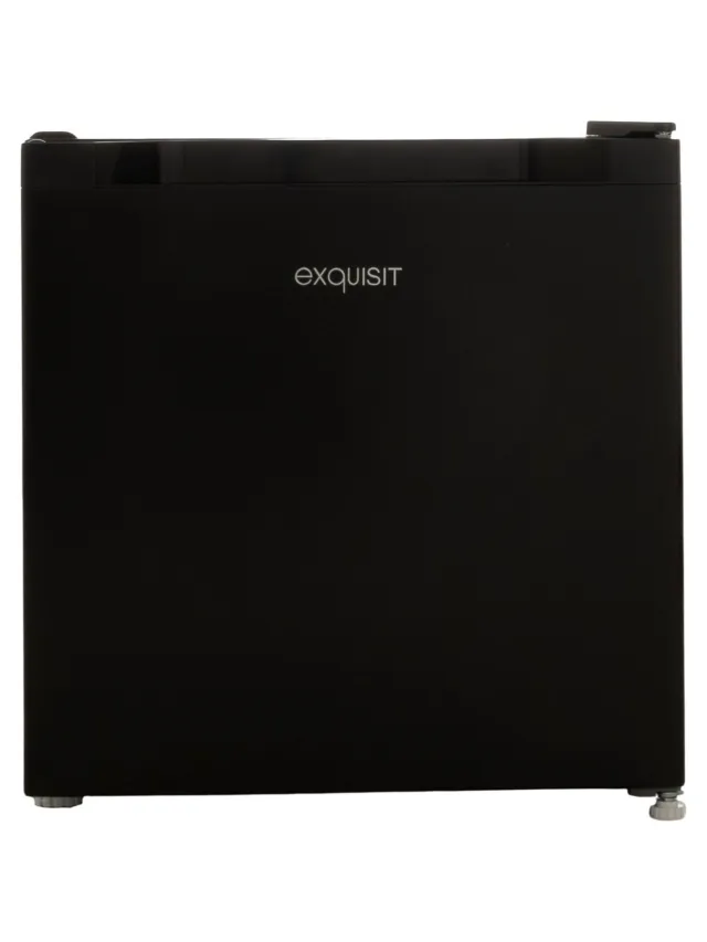 Exquisit GB40-050CB vriezer, 31 liter, barmodel, zwart