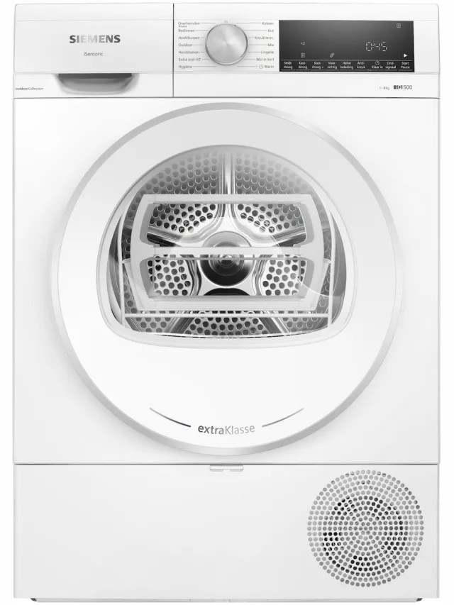 Siemens WQ33G1DENL warmtepompdroger wit