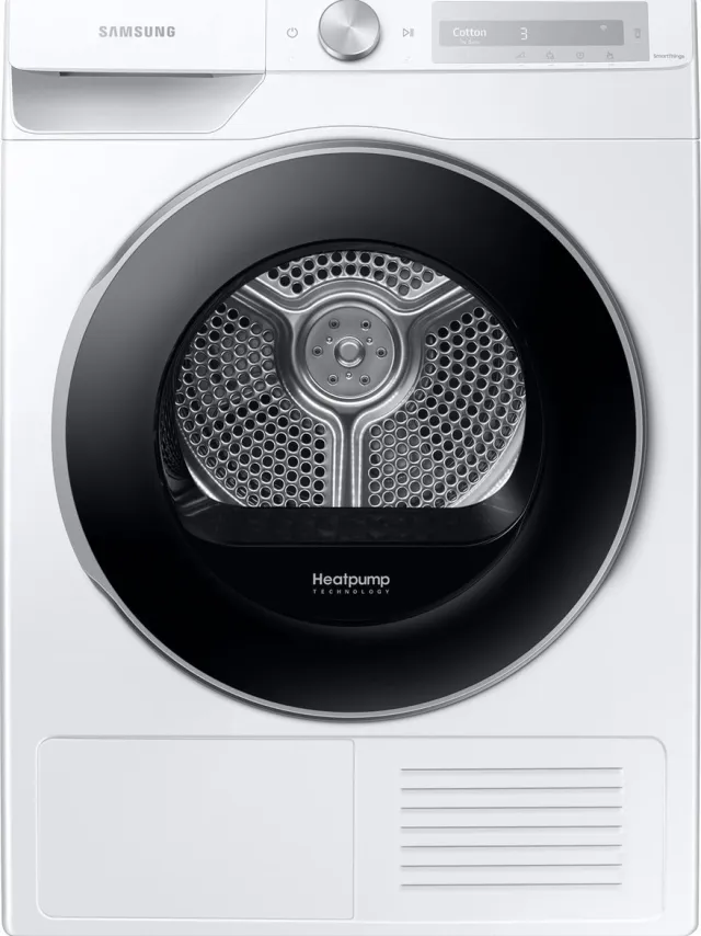 Samsung DV80T6220LH - 6000 Serie - Warmtepompdroger - 5 jaar garantie in Nederland Wit