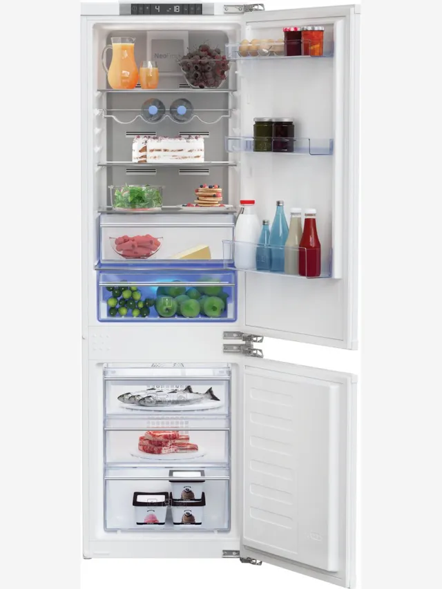 Beko BCNA275E4FN koel-vriescombinatie Ingebouwd 254 l E Wit
