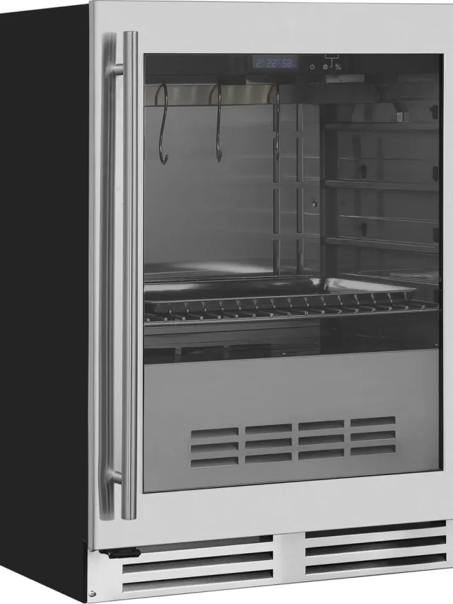 Combisteel Dry Age Kast - 127L - Geforceerd - 230V - 595x570x820mm Zilver
