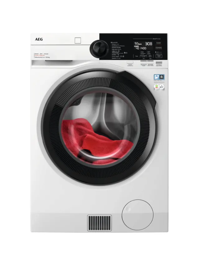 AEG 9000 AbsoluteCare® - Warmtepomp Was-droogcombinatie 10 kg LWR9506BN4