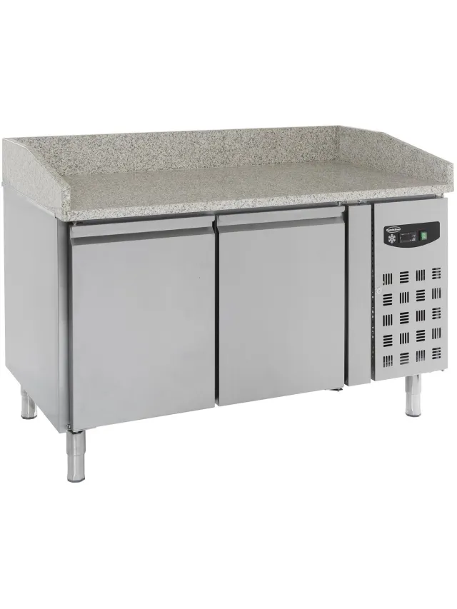 Combisteel Pizzawerkbank 2 Deurs - Combisteel Grijs