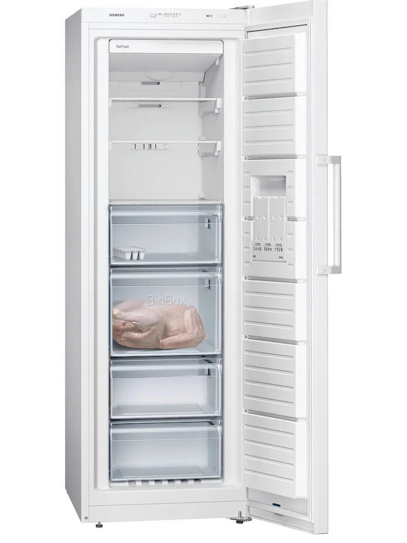 Siemens GS33NVWEP Vrieskast Wit, foto 2