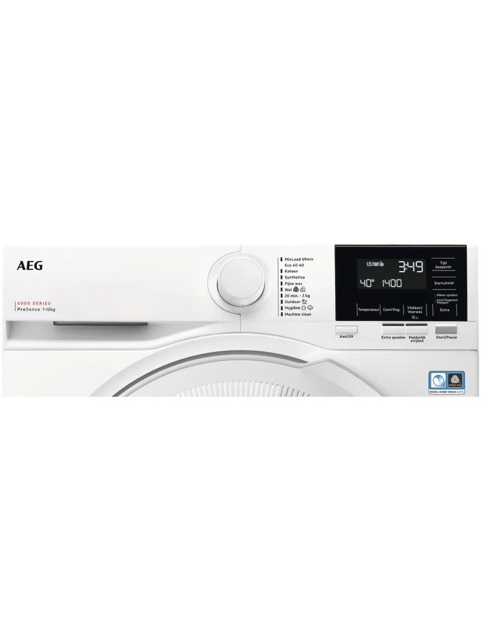 AEG LR63842 wasmachine wit, foto 3