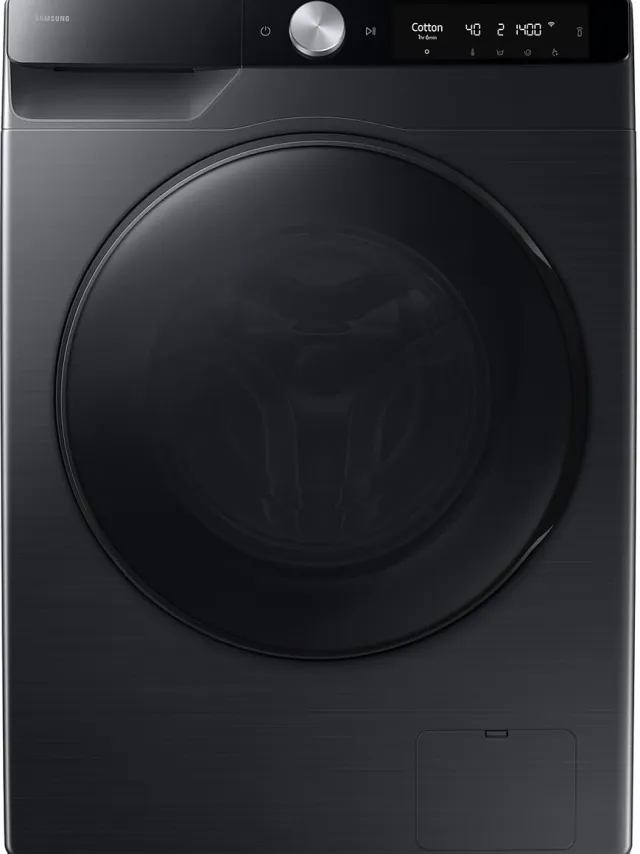 Samsung WD90DG6G94BB Was-droogcombinatie - SmartThings - AI Energy Mode - AI Ecobubble™ - 9/5 kg Zwart