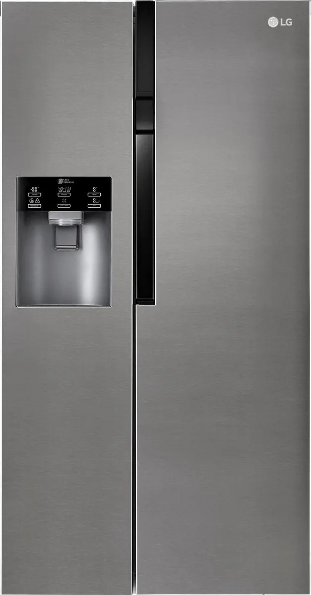 LG GSL360ICEV Amerikaanse koelkast, 606 liter, ijsdispenser Antraciet