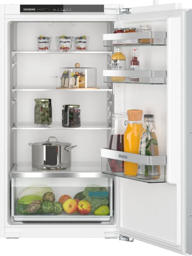 Siemens KI31R2FE0 | iQ300 | Inbouw koelkast 102.5 x 56 cm Vlakscharnier