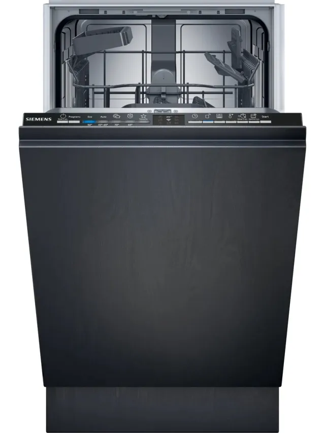 Siemens SR61HX22KE - Inbouw vaatwasser - RVS - 44 dB - 10 couverts Grijs