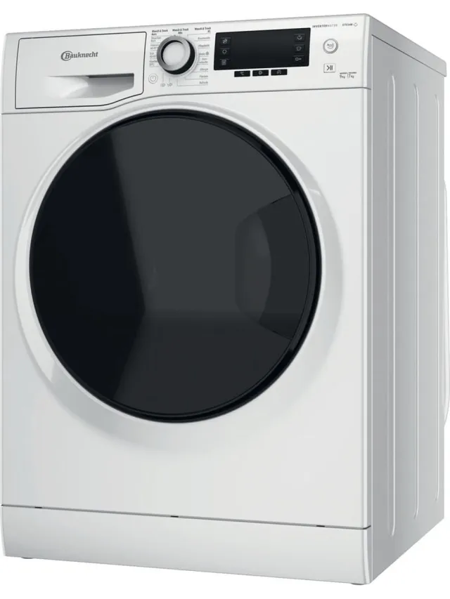 Bauknecht WATK Sense 97S 52 N was-droogcombinatie 9 kg | Duits Display Wit