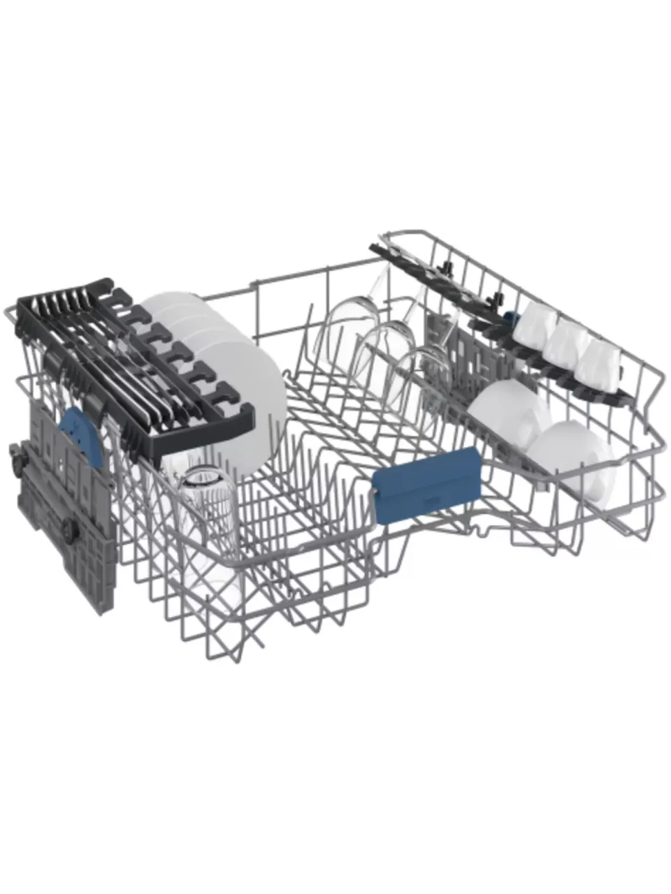 Beko BDFN26460G vrijstaande vaatwasser grijs, foto 3