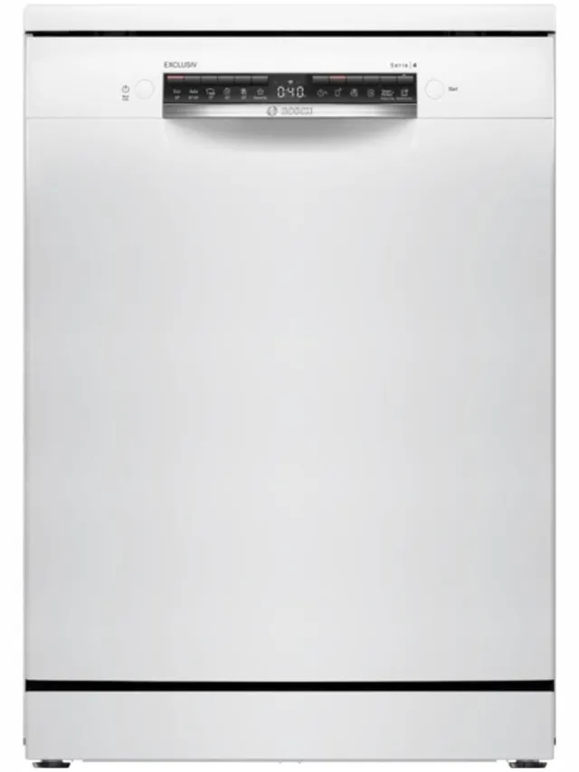 Bosch SMS4ELW21E EXCLUSIV Vrijstaande vaatwasser Wit
