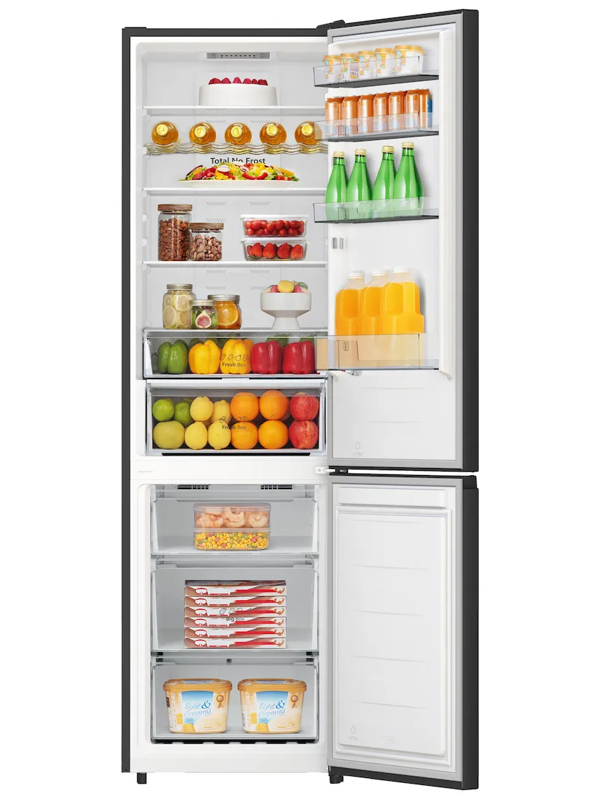 Hisense RB440N4AFC Koel-vriescombinatie Zwart, foto 2