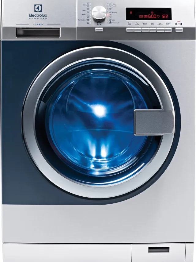 Electrolux WE170P wasmachine Voorbelading 8 kg 1400 RPM Roestvrijstaal