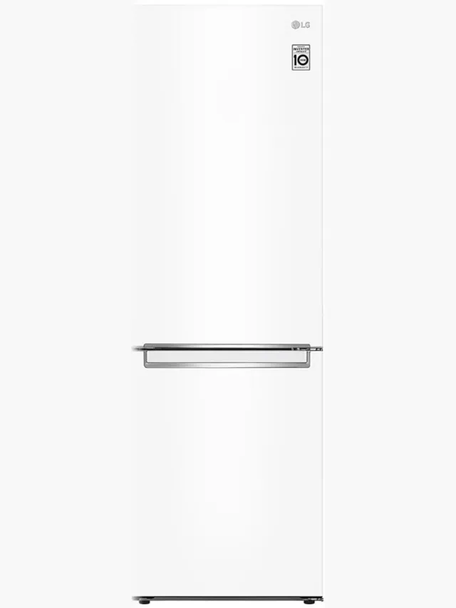 LG GBB61SWJMN koel-vriescombinatie Vrijstaand 341 l E Wit